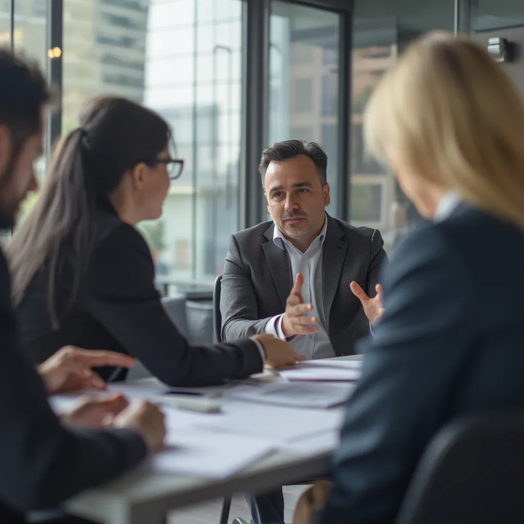 Expertos asesorando en inversiones financieras